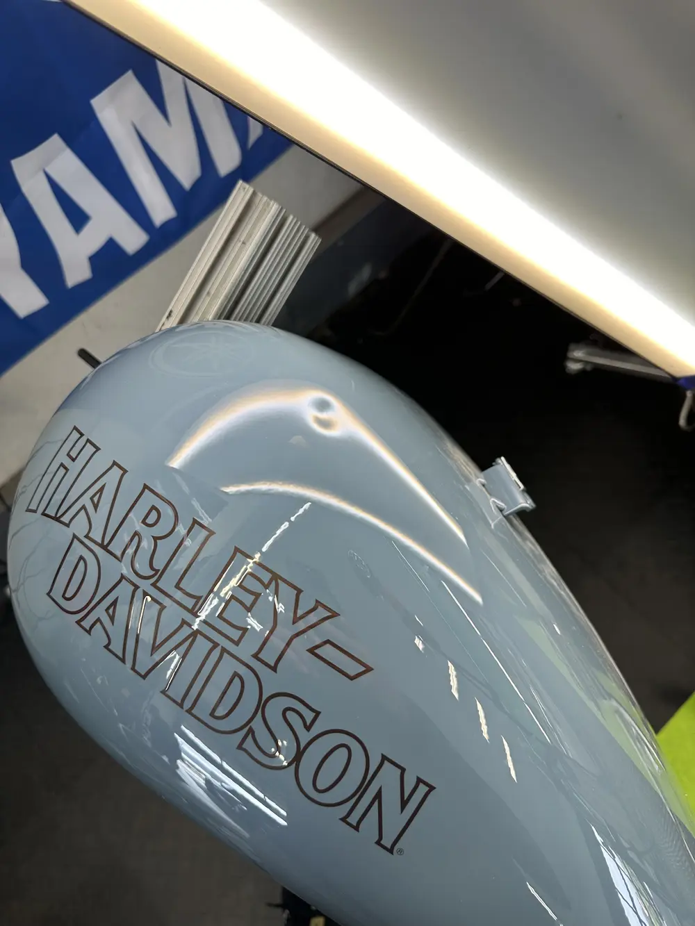 Motorcycle Tank Dents at Dent Solutions NW in Bellevue