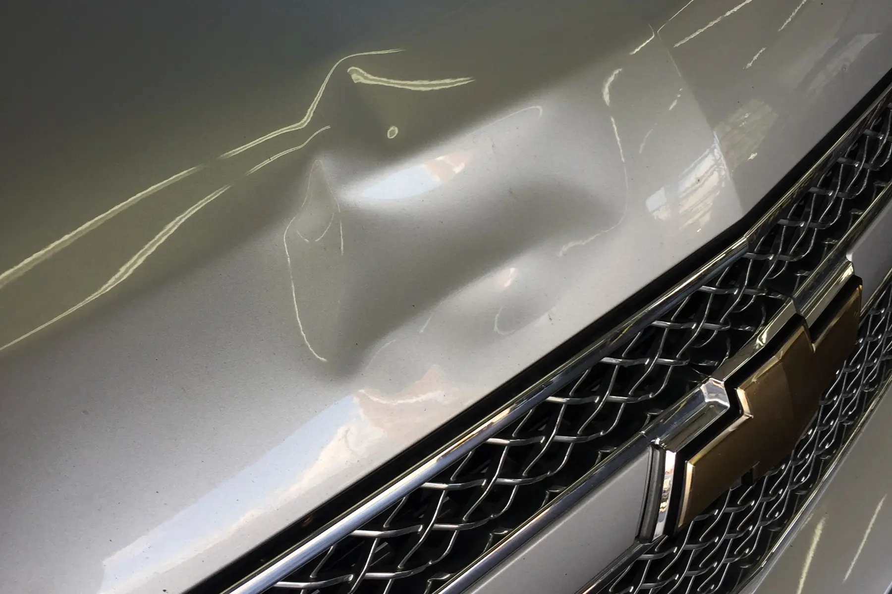 Hood Dent Repair at Dent Solutions NW in Bellevue